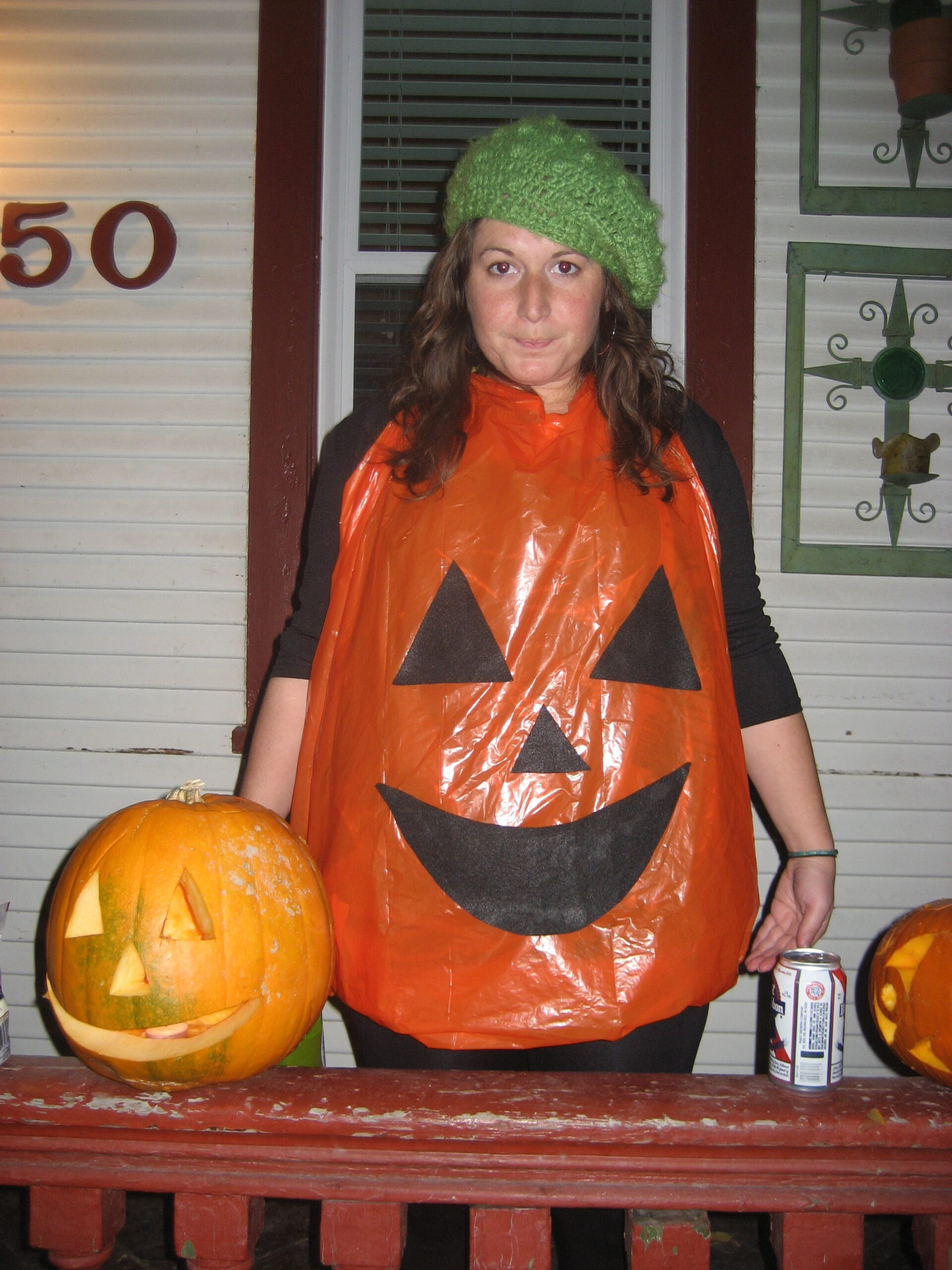 5 minute pumpkin costume