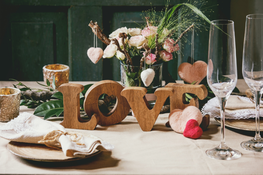 How To Decorate A Table For Valentine's Day