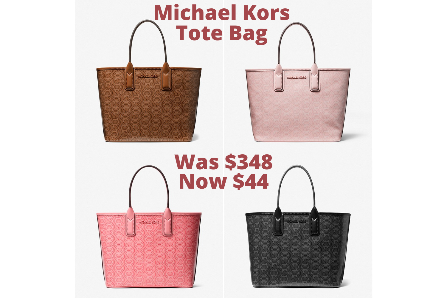 Michael Kors Jacquard Tote Bag only $44.25 (reg $348) - Shop The Style