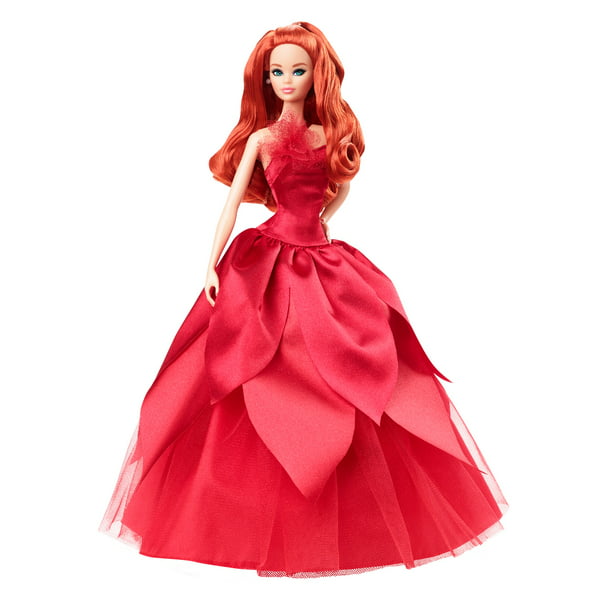 Barbie Signature 2022 Holiday Barbie Doll (Red Hair)