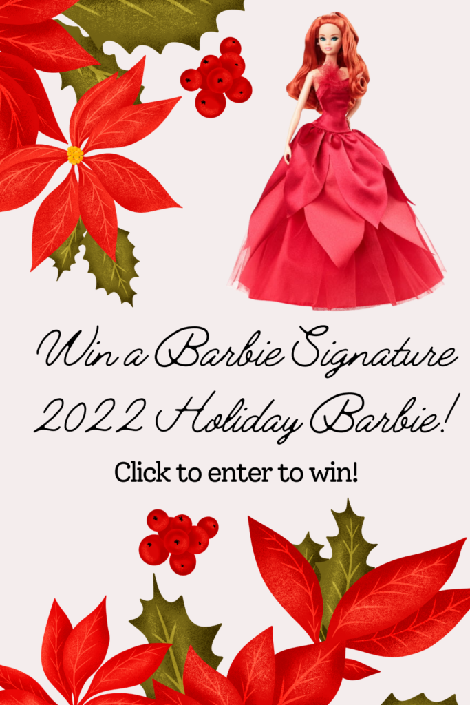 Barbie Signature 2022 Holiday Barbie Doll Giveaway