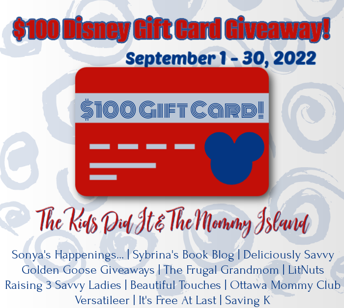 September Giveaway - $100 Disney Gift Card