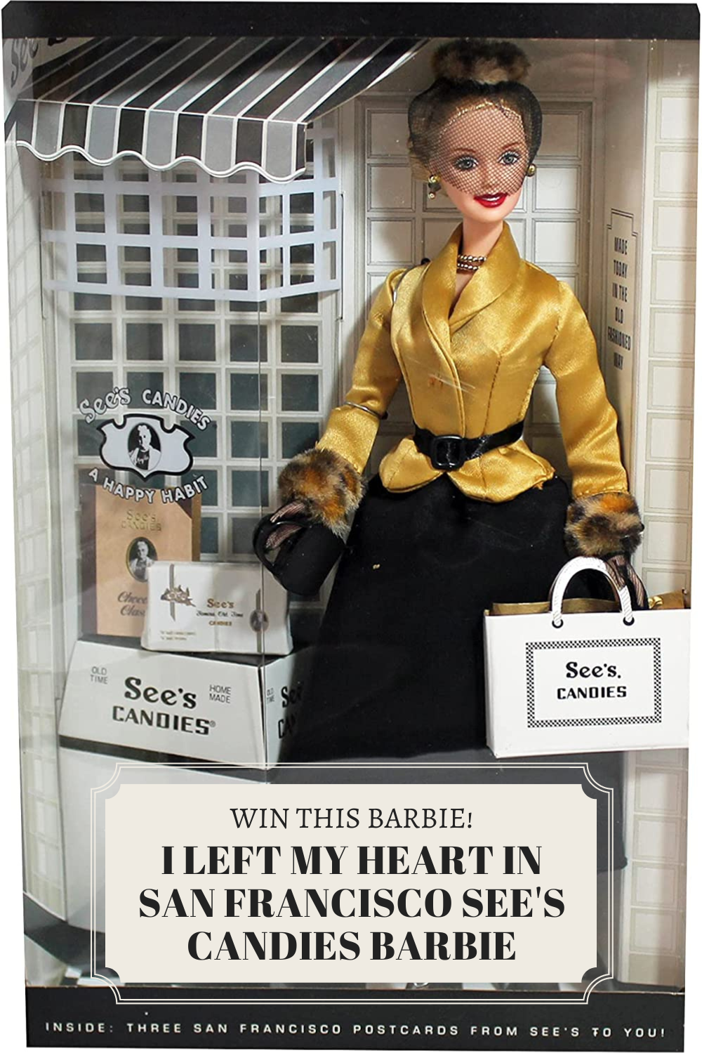 I Left My Heart in San Francisco See's Candies Barbie Giveaway