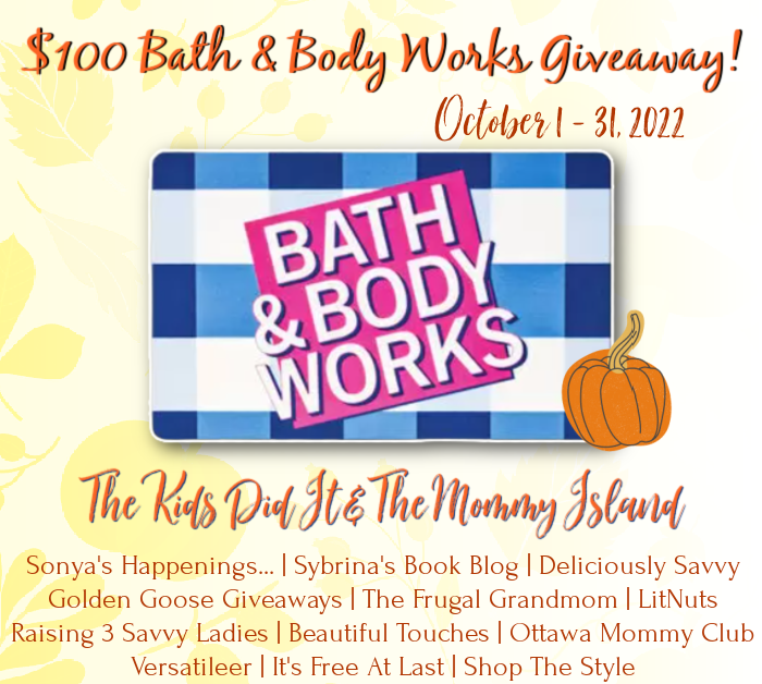 Bath & Body Works $100 Gift Card Giveaway