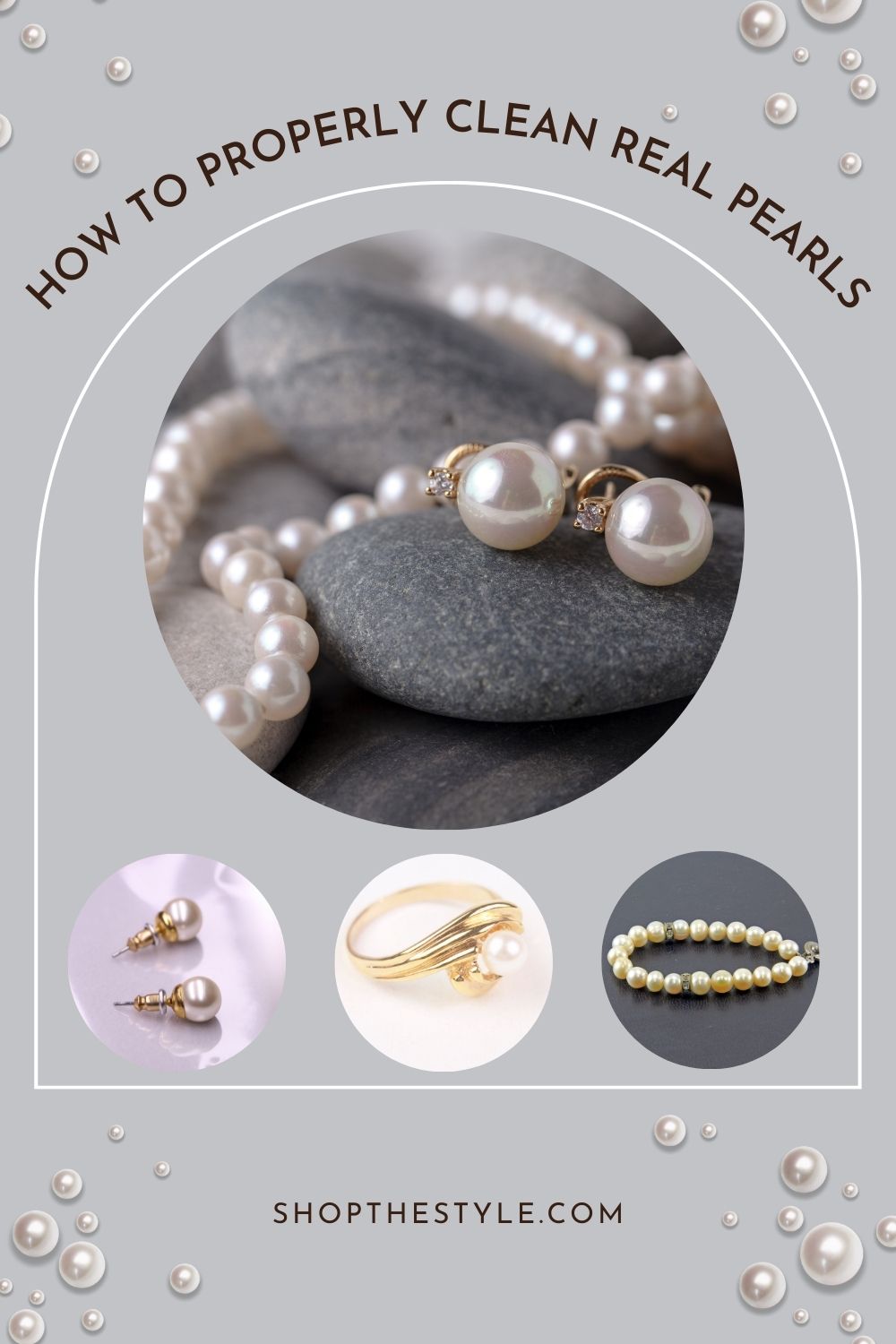 How to Properly Clean Real Pearls