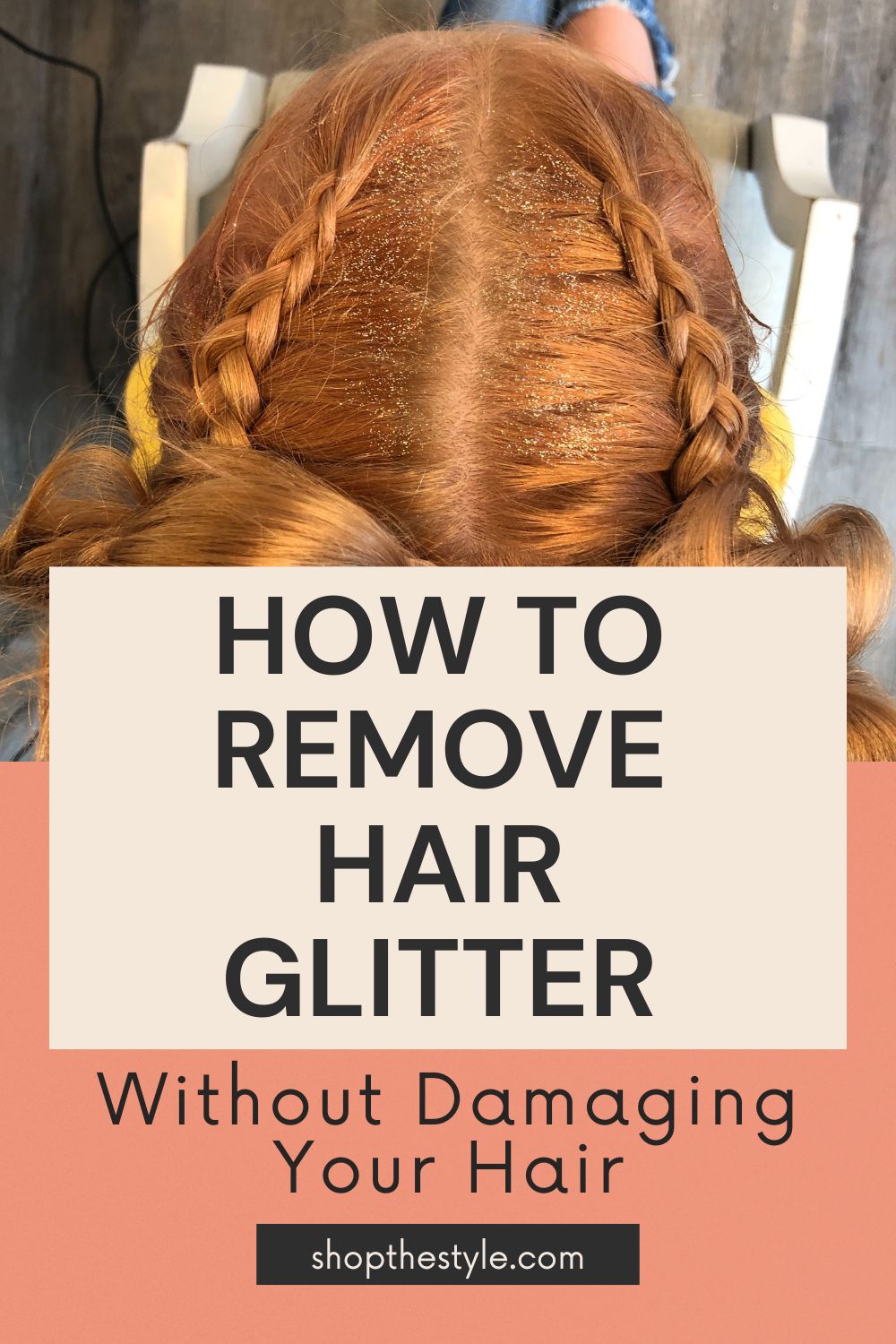 How to Remove Hair Glitter Without Damaging Your Hair