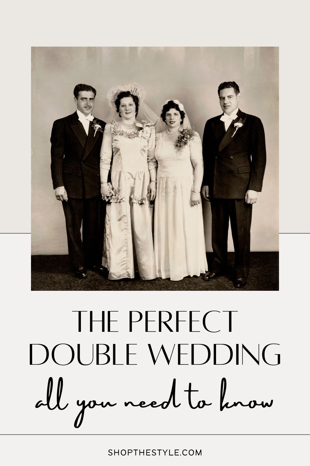 The Perfect Double Wedding
