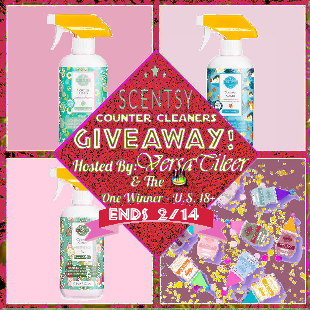 3-Pack of Counter Cleaners from Scentsy Giveaway