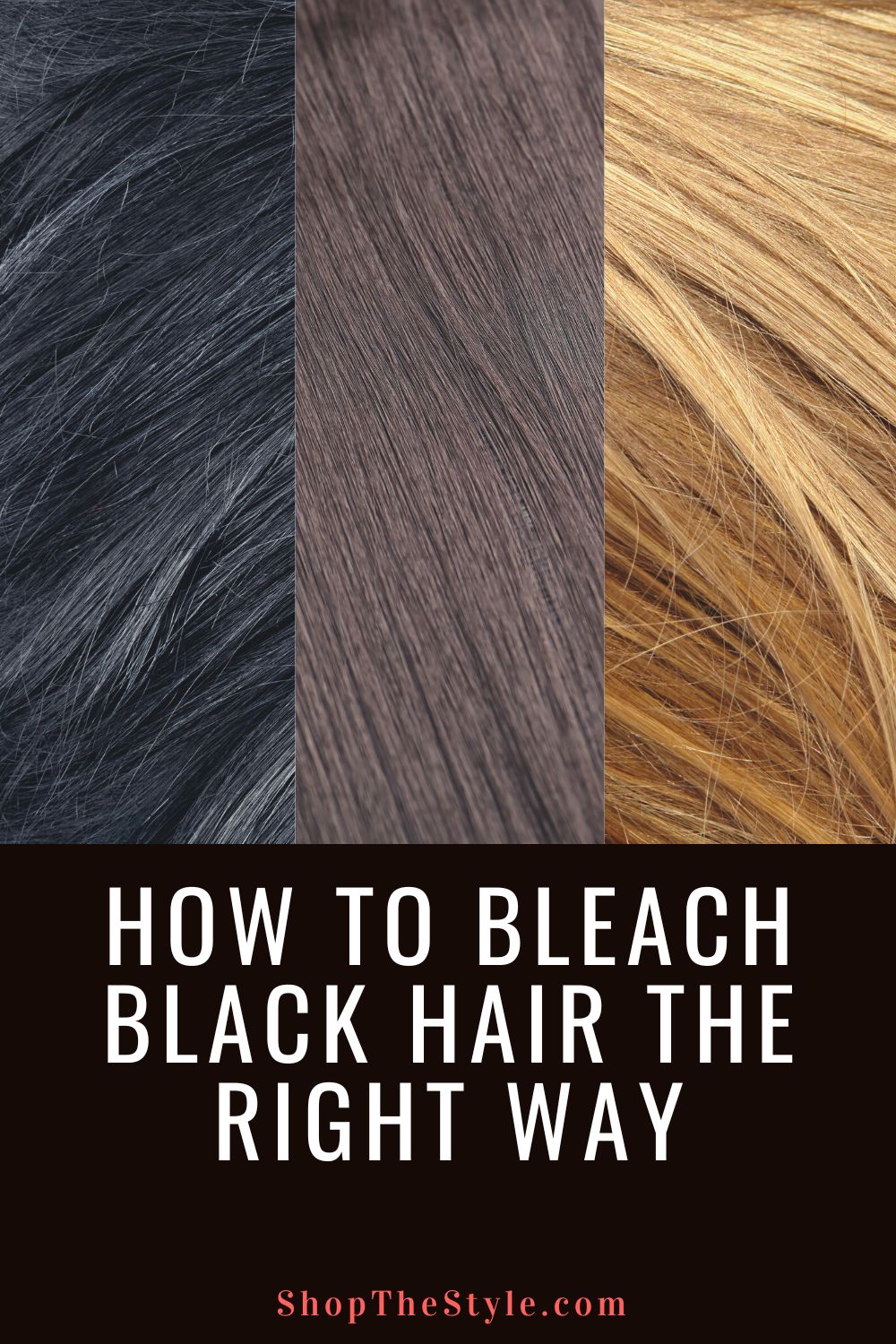How to Bleach Black Hair the Right Way
