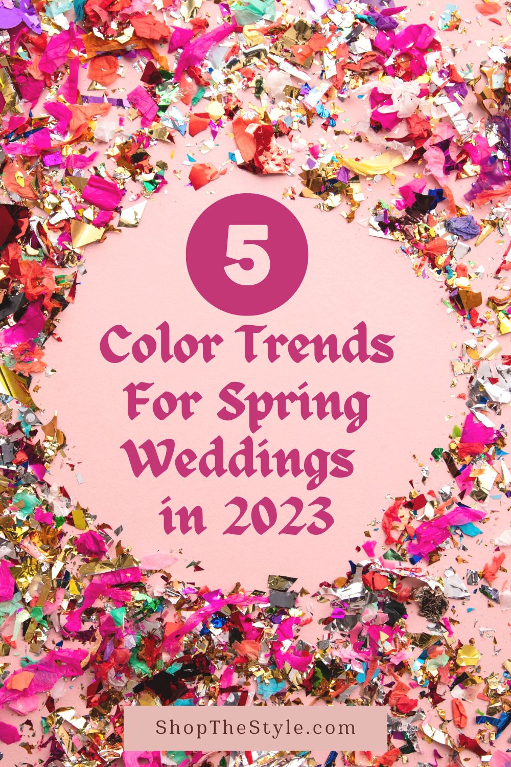 5 Color Trends For 2023 Spring Weddings