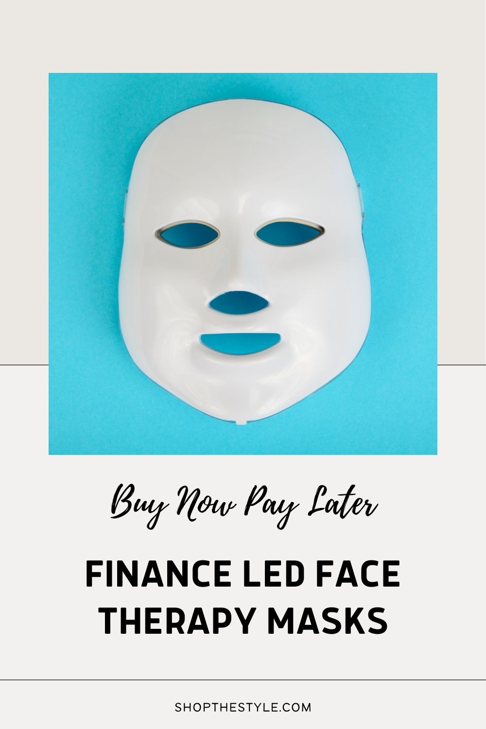 Buy Now Pay Later Finance LED Face Therapy Masks