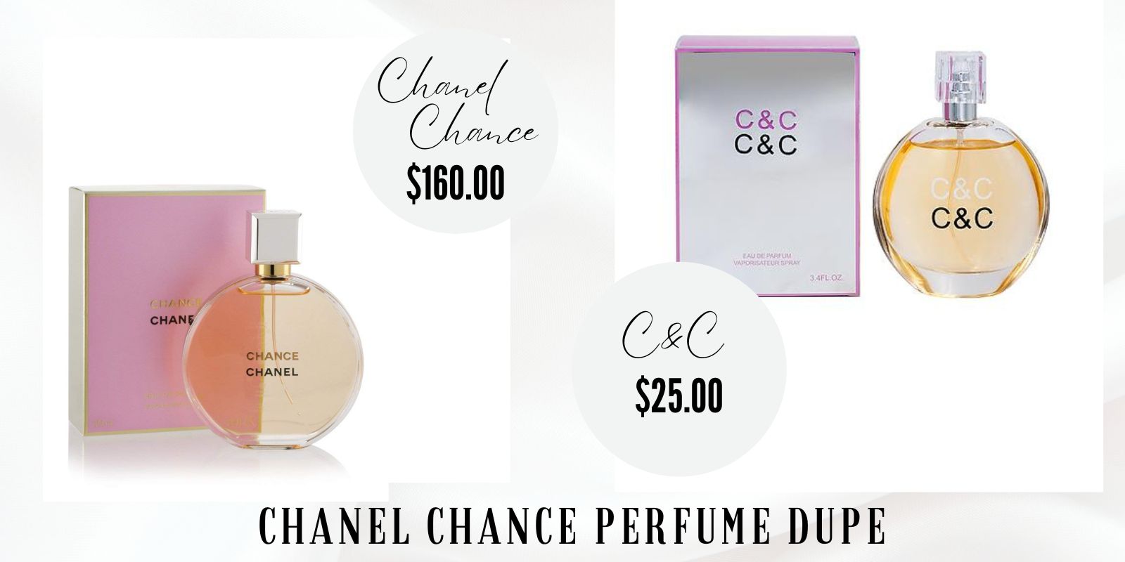 Chanel Chance Dupe: C&C Eau de Parfum