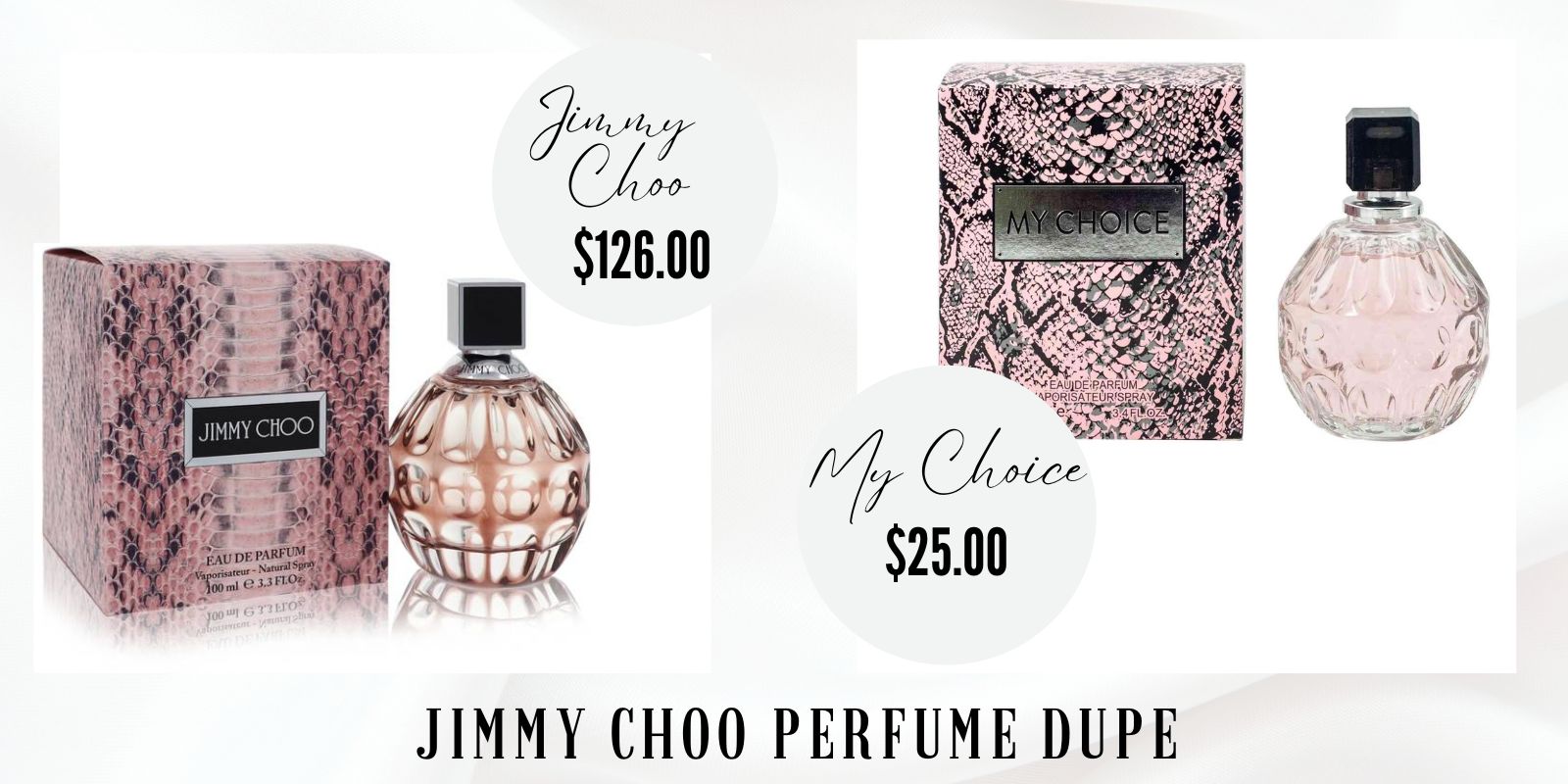 Jimmy Choo Perfume Dupe: My Choice Eau de Parfum