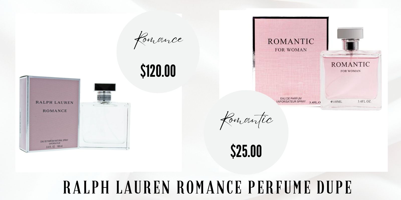Ralph Lauren Romance Perfume Dupe: Romantic Eau de Parfum