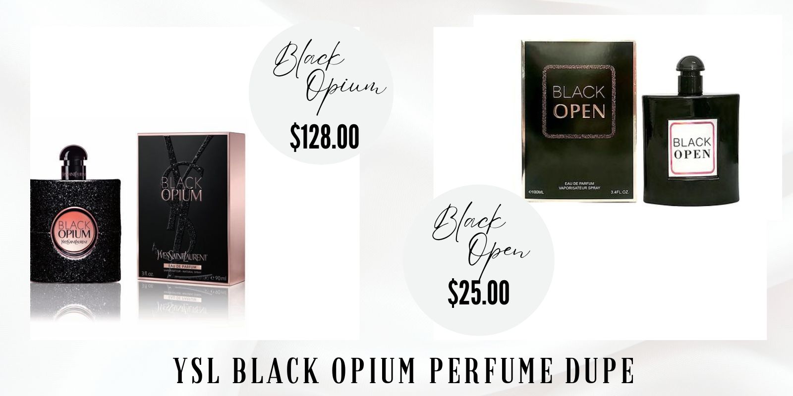 YSL Black Opium Perfume Dupe: Black Open Eau de Parfum