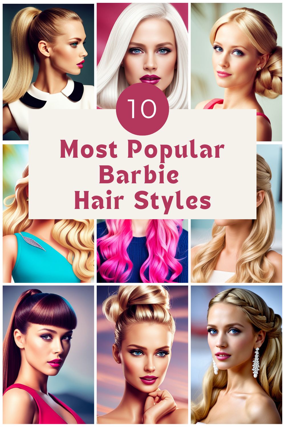 The 10 Most Popular Barbie Hair Styles To Try
