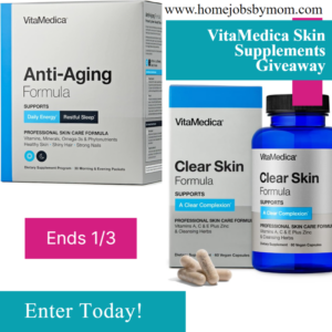 "Win your choice of Anti-Aging or Clear Skin supplements from VitaMedica! Enter now for your chance to be one of the lucky winners