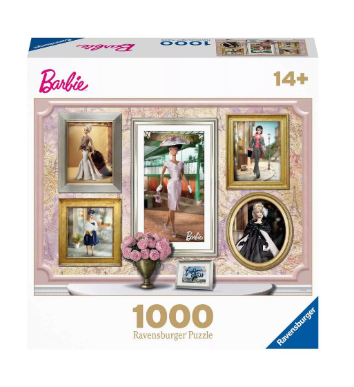 Ravensburger Barbie Paris Fashion Jigsaw Puzzle 1000 Pieces