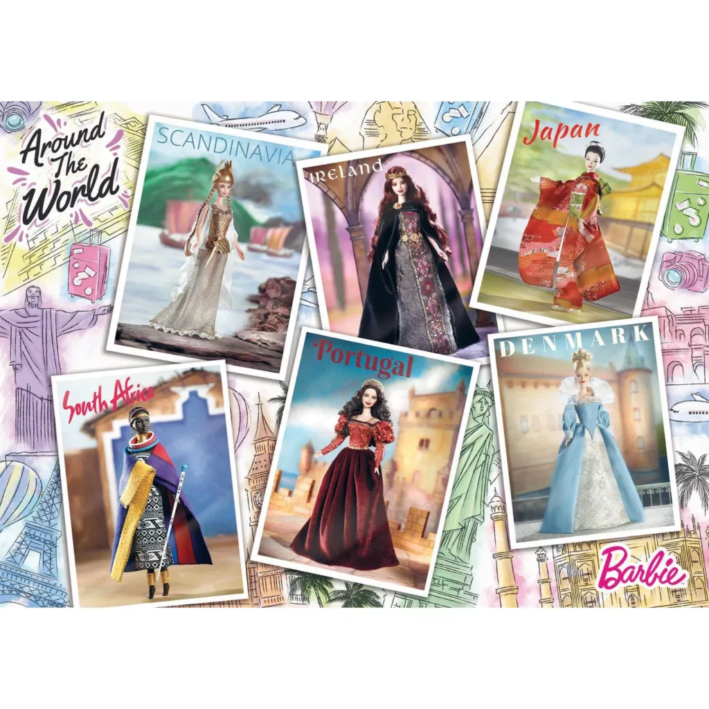 Ravensburger Barbie Around the World 1000 Piece Puzzle