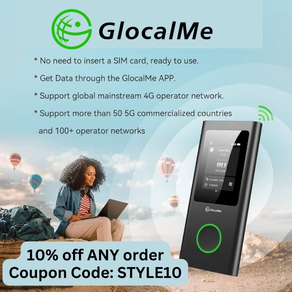 GlocalMe Coupon: 10% off Code STYLE10