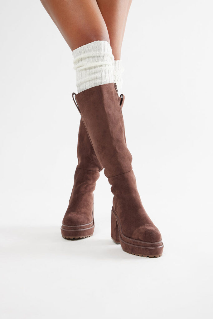 Kamali Platform Knee High Boots 